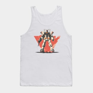 Winged Warriors: Gundam Wing, Mecha Epic, and Anime-Manga Legacy Unleashed Tank Top